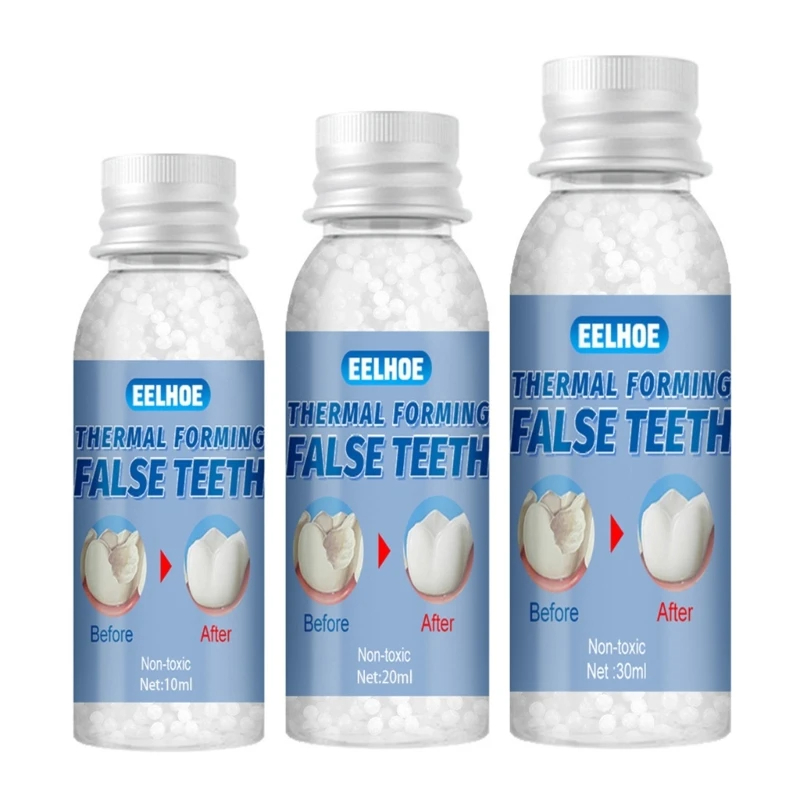 Teeth Whitening Uv Kit - Resin 10ml/20ml/30ml Temporary Tooth Repair Teeth