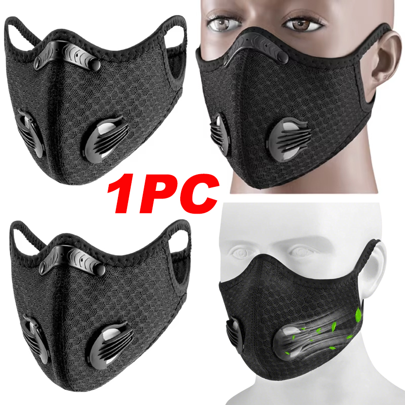 Teeth Whitening Mask - 1Pc Sport Face Mask Activated Carbon