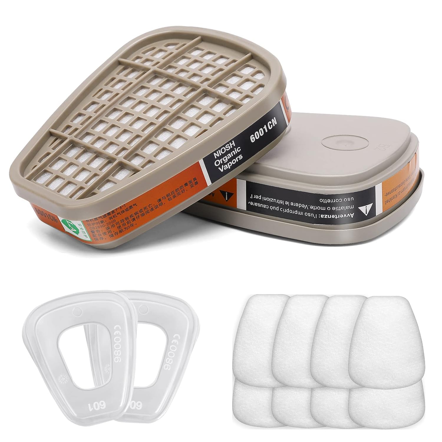 Teeth Whitening Mask - 6001 Activated Carbon Cartridges 501 5N11