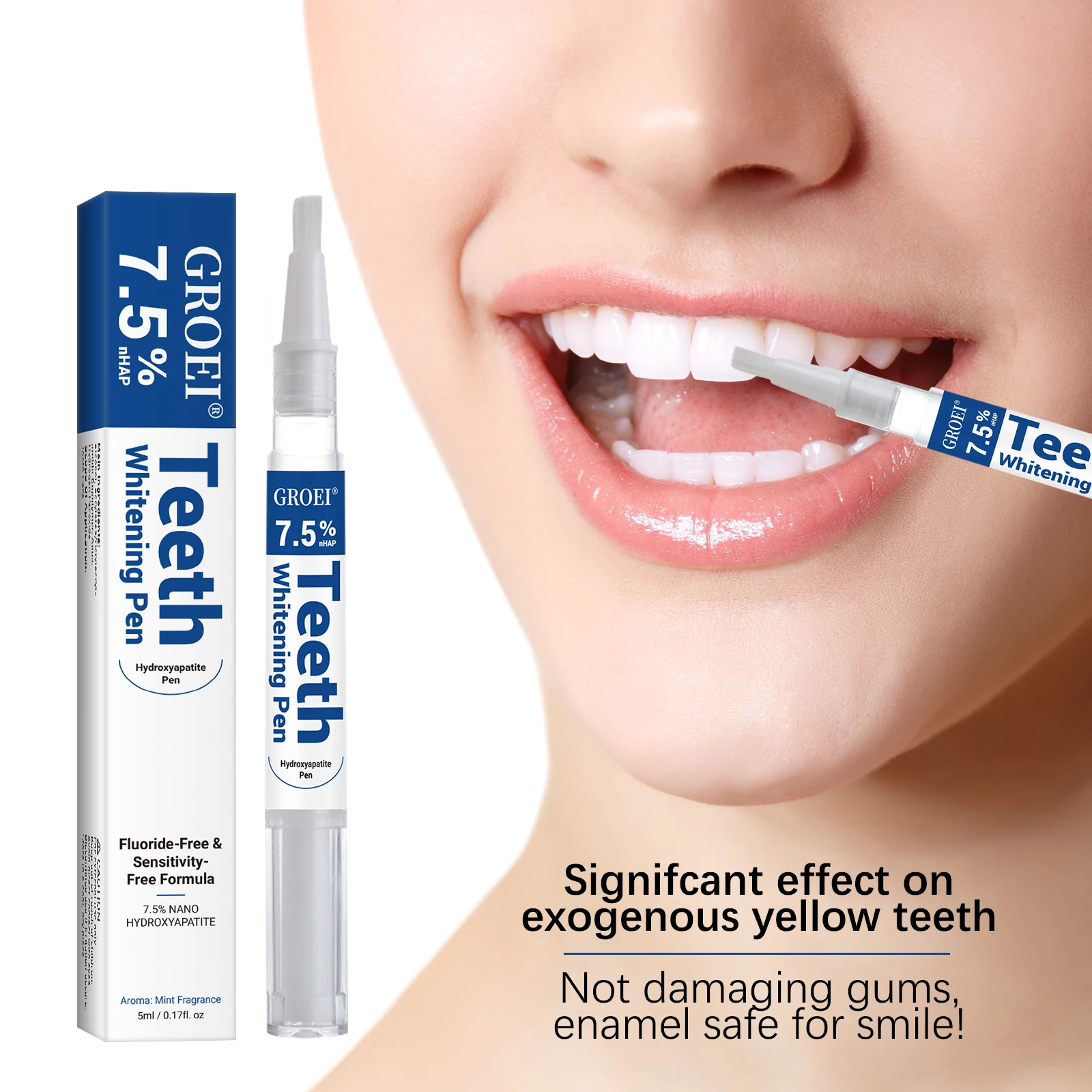 Hydroxyapatite Tooth Whitening - огляд і ціна Teeth Whitening Gel Pen