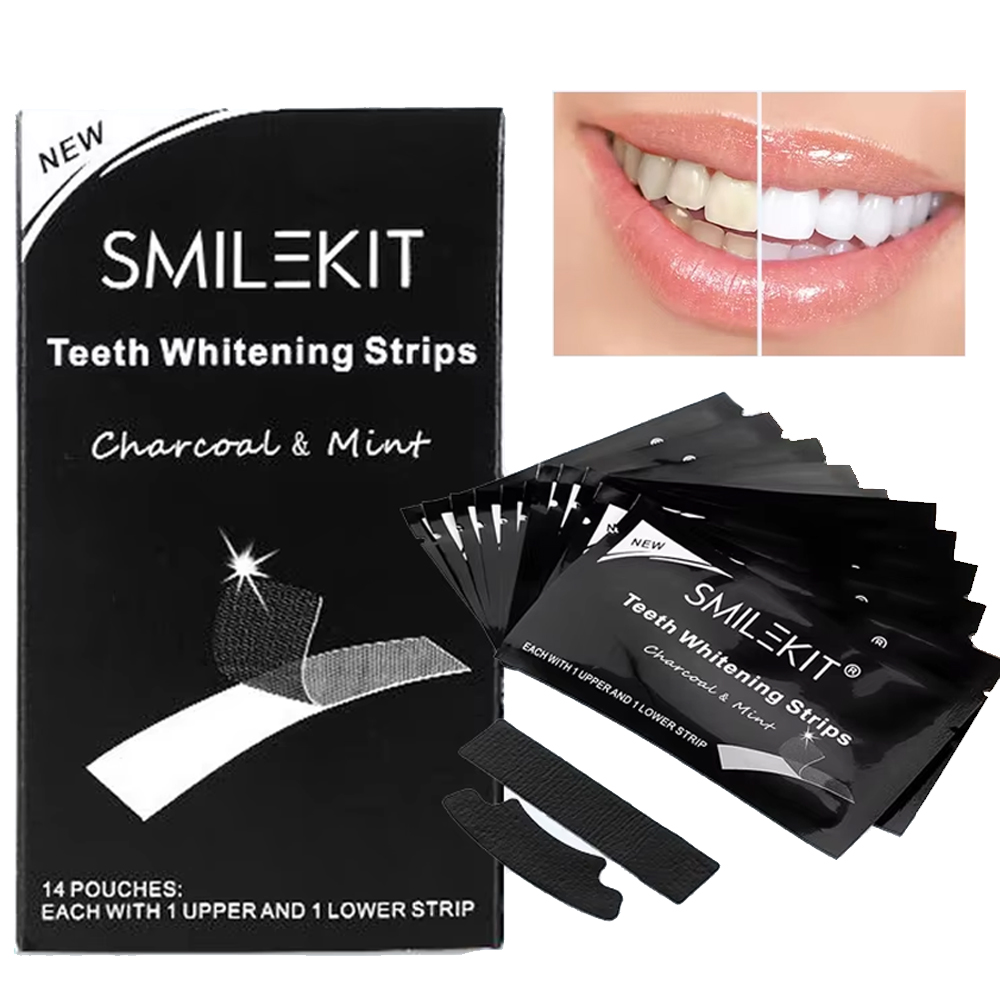 Teeth Whitening Strip Charcoal - огляд і ціна Teeth Whitening Filter