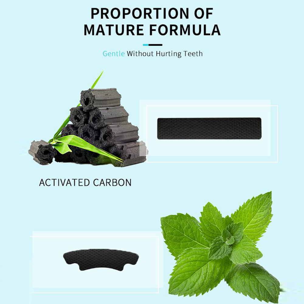 Teeth Whitening Strip Charcoal - огляд і ціна Teeth Whitening Filter