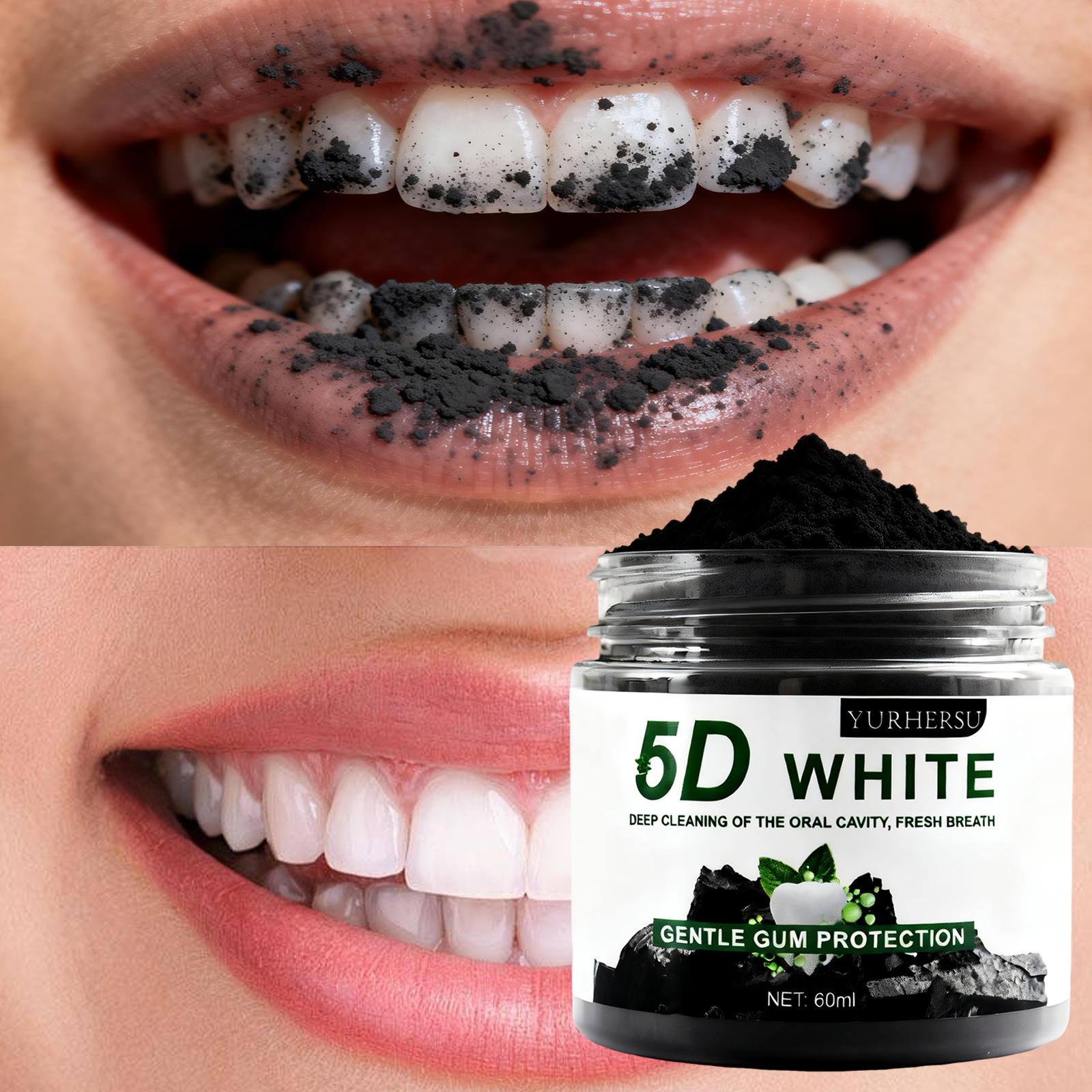 Bamboo Charcoal Teeth Whitenin - огляд і ціна Teeth Whitening Filter