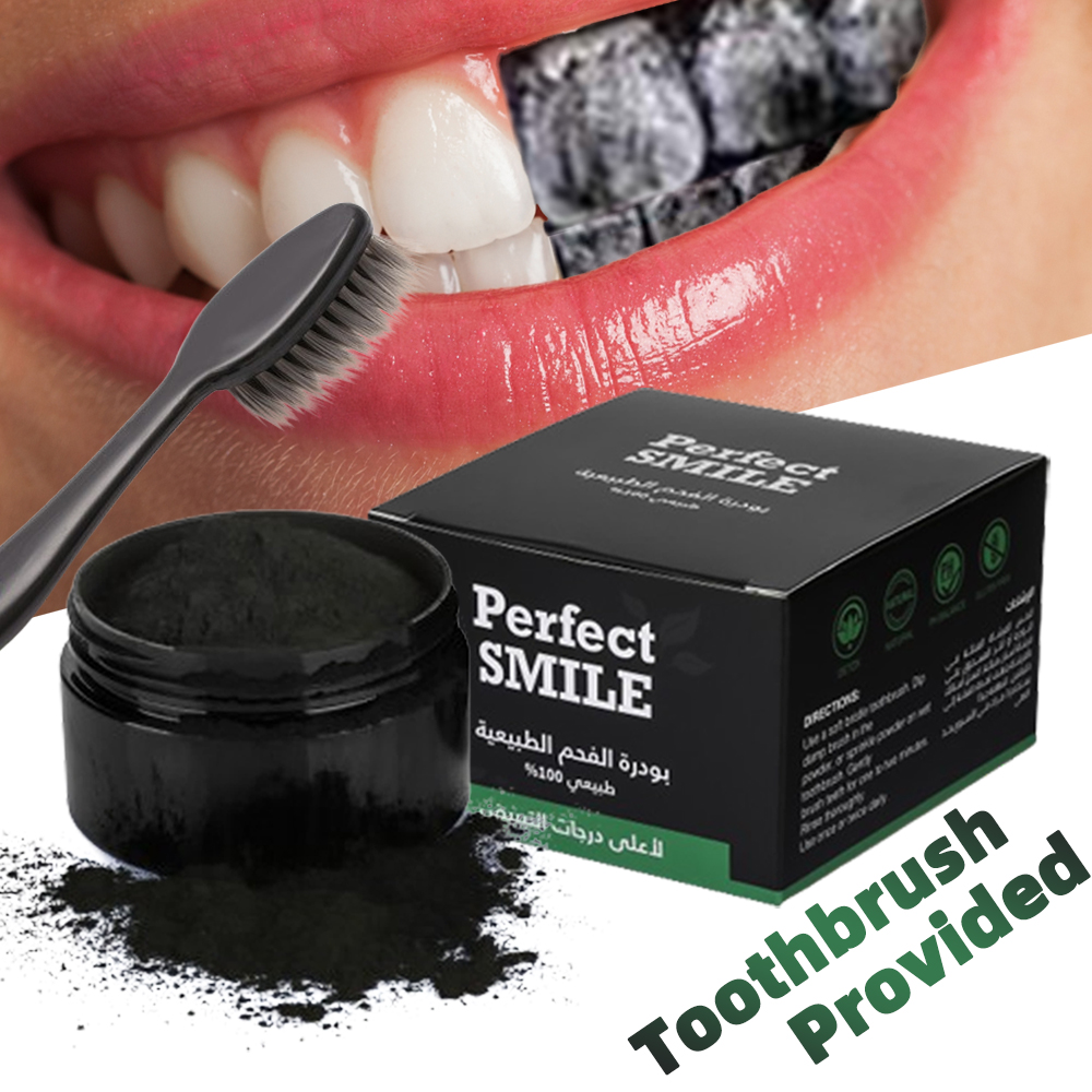 Teeth Whitening Powder Organic - огляд і ціна Teeth Whitening Filter