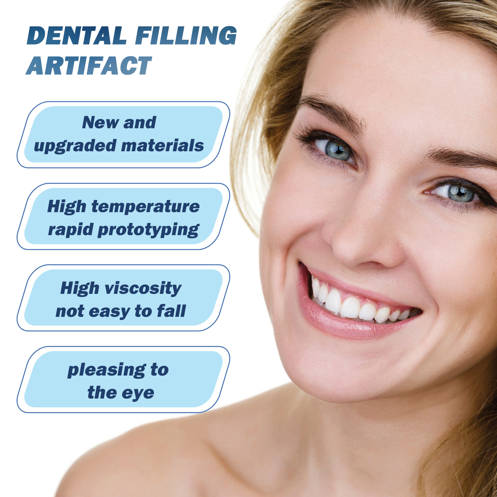 10g/bag Tooth Repair Kit-therm - огляд і ціна Teeth Whitening Uv Kit