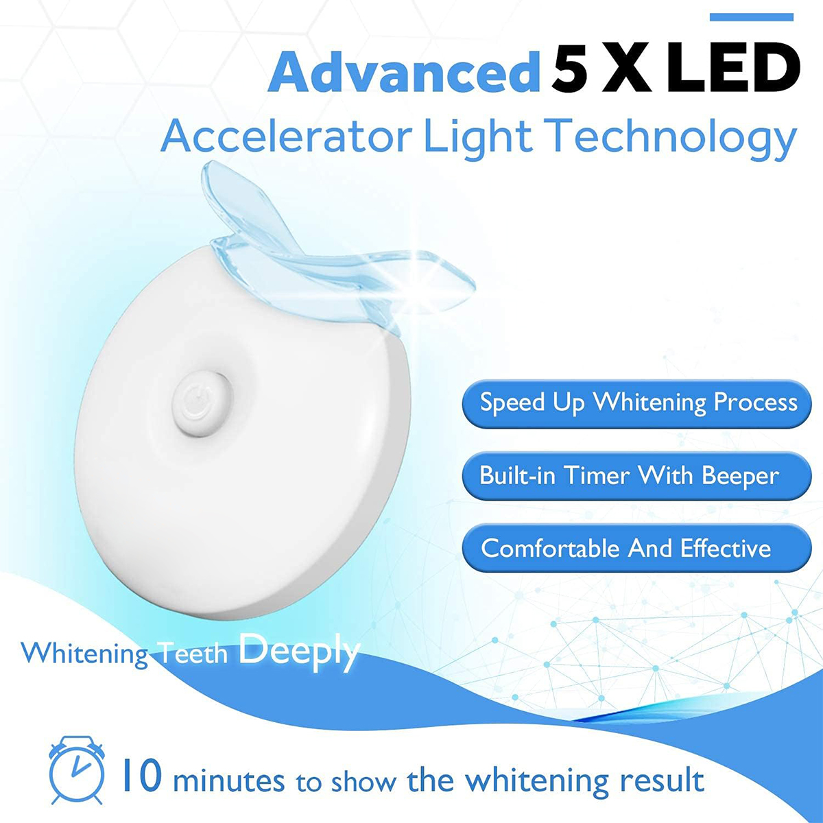 Teeth Whitening Kit - 5X LED L - огляд і ціна Teeth Whitening App