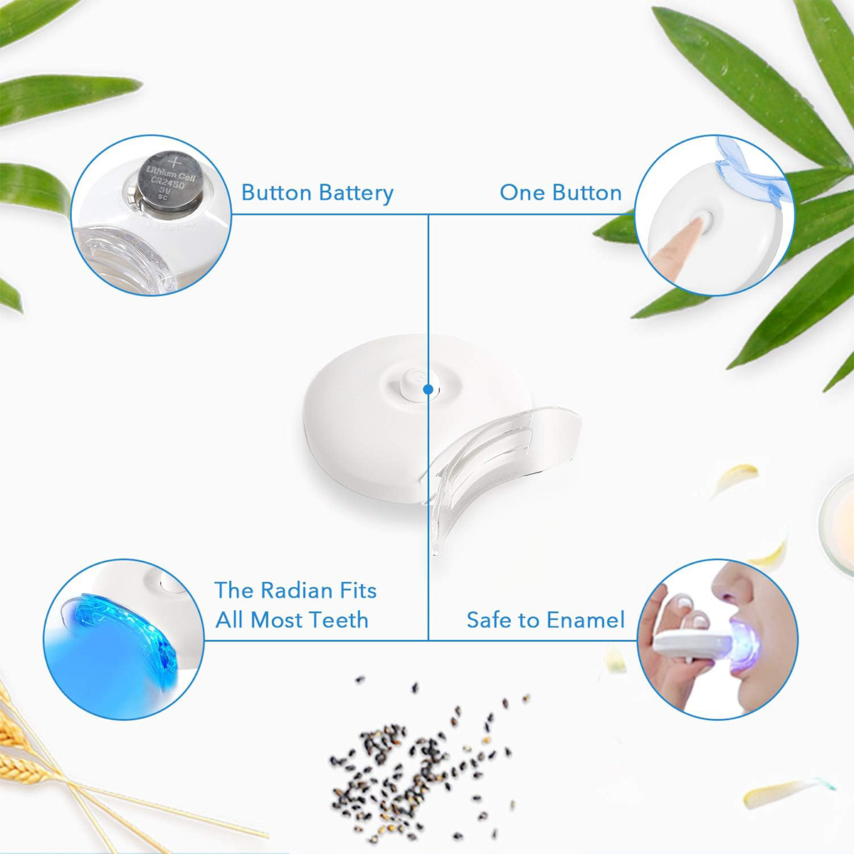 Teeth Whitening Kit - 5X LED L - огляд і ціна Teeth Whitening App