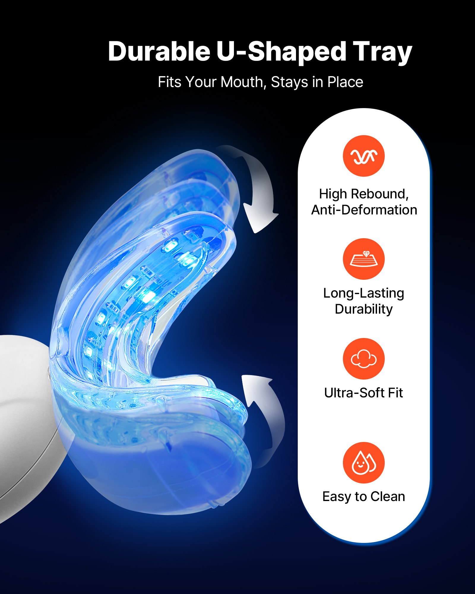 Teeth Whitening Kit With LED L - огляд і ціна Teeth Whitening Gel Syringes