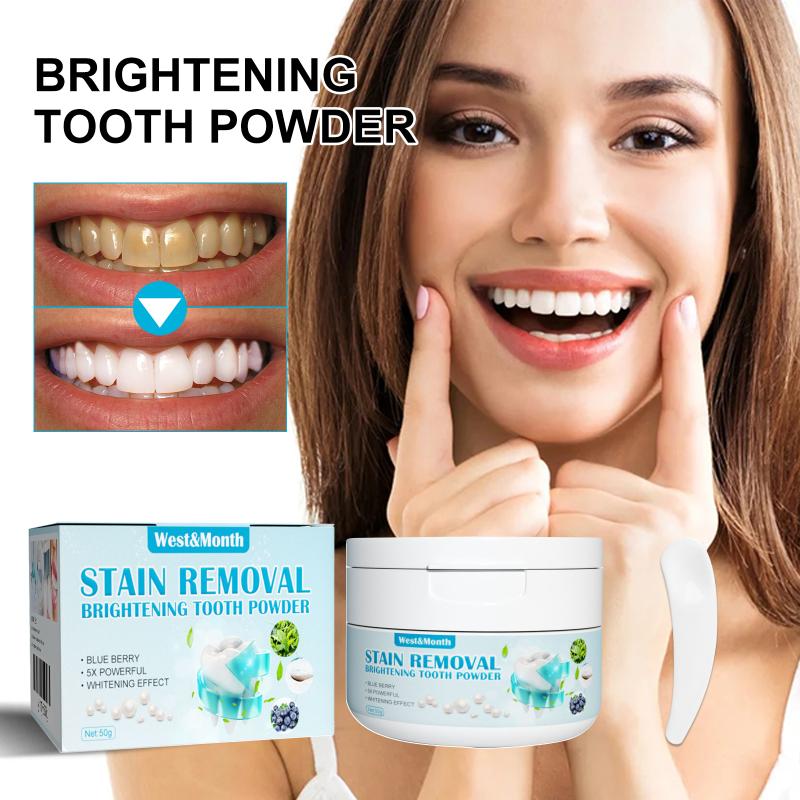 Blueberry Baking Soda Tooth Po - огляд і ціна Teeth Whitening Baking Soda