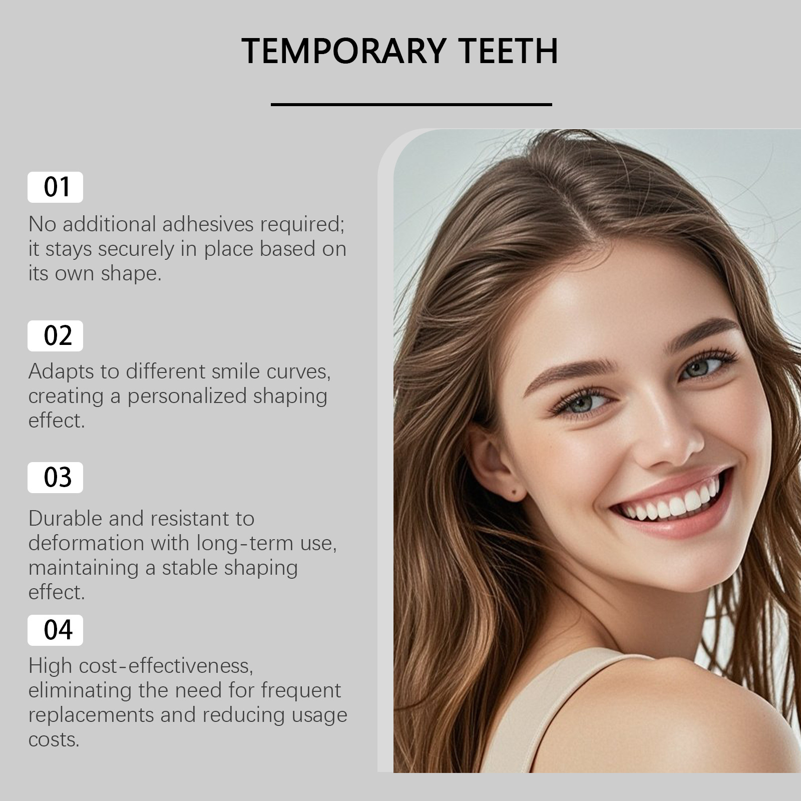 Temporary Teeth Repairing Kit  - огляд і ціна Teeth Whitening Uv Kit