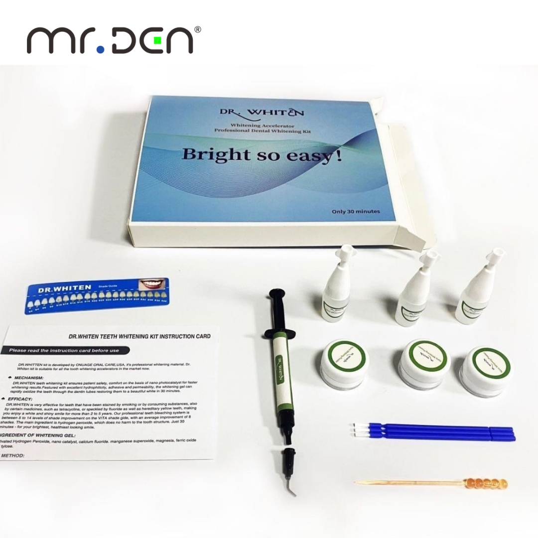 Dr. Whiten 3 Pack Teeth Whiten - огляд і ціна Teeth Whitening With Light