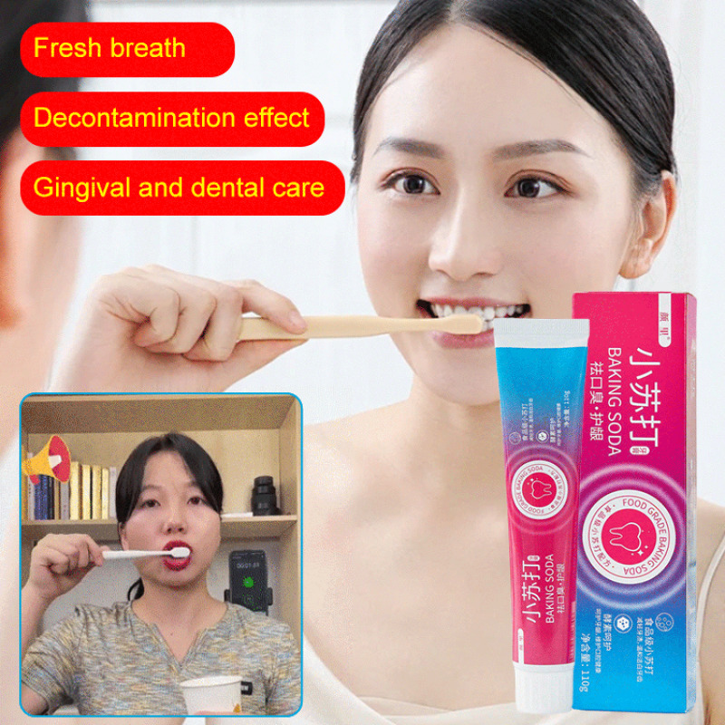 Baking Soda Whiten Teeth Fresh - огляд і ціна Teeth Whitening Baking Soda