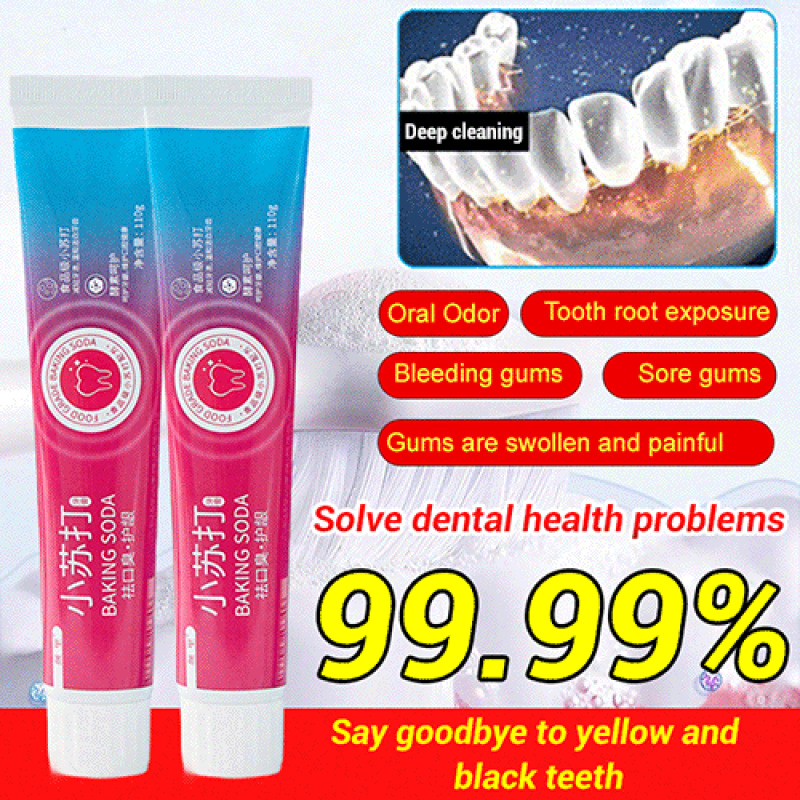 Baking Soda Whiten Teeth Fresh - огляд і ціна Teeth Whitening Baking Soda