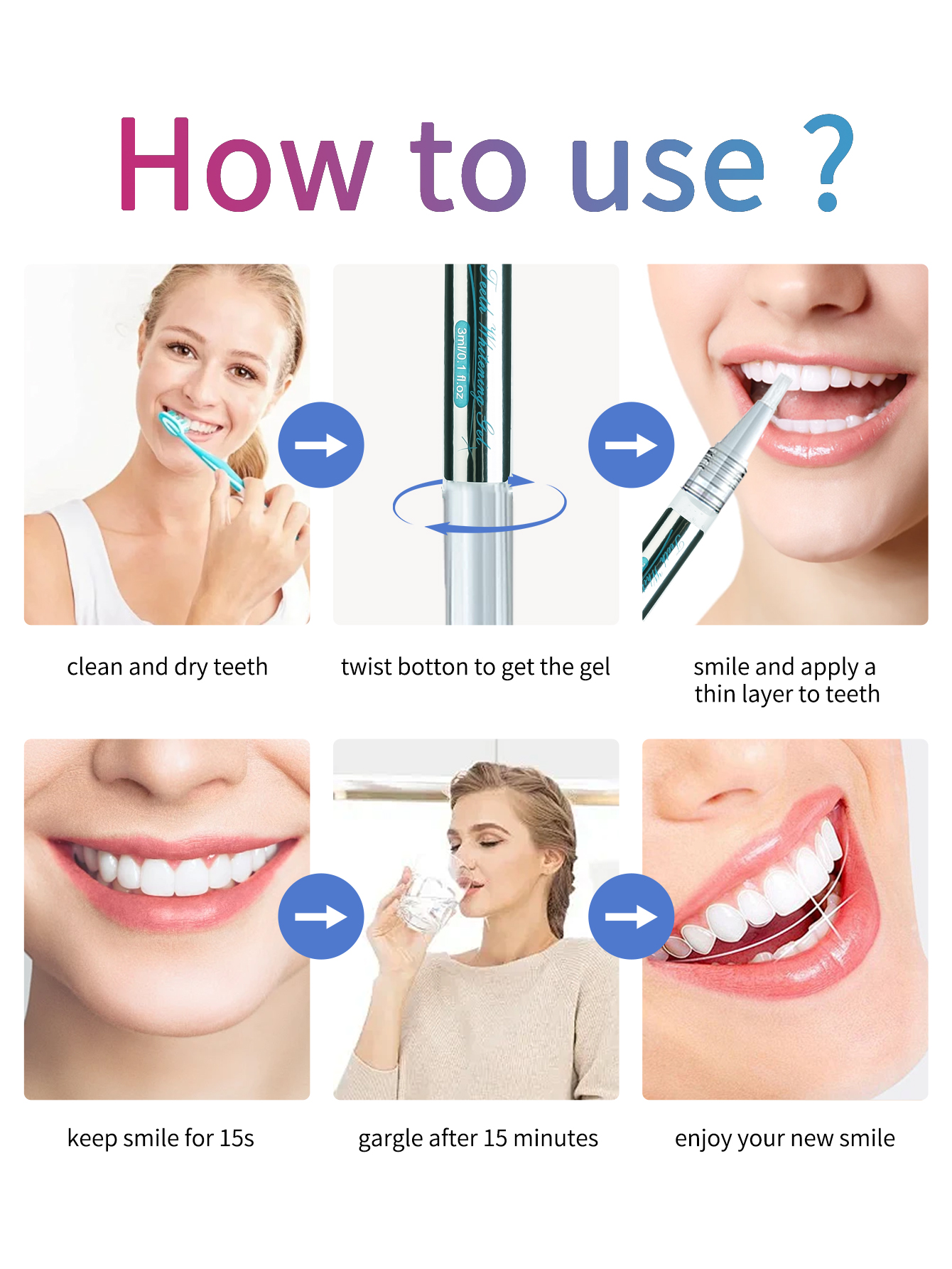 Hedva PAP+ Teeth Whitening Pen - огляд і ціна Teeth Whitening Gel Pen