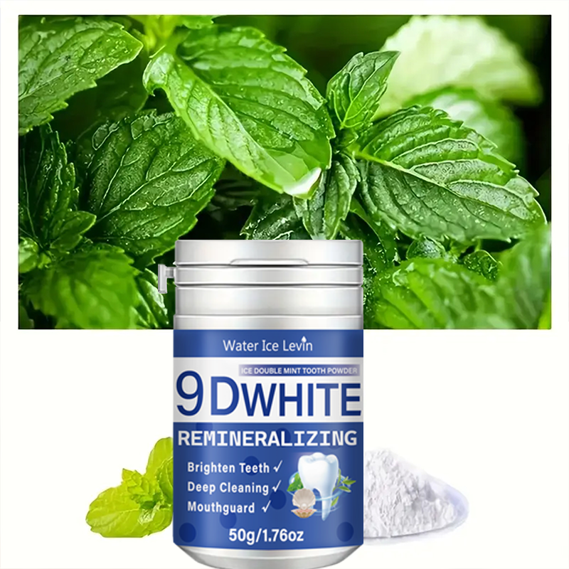 9D White Ice Double Mint Tooth - огляд і ціна Teeth Whitening Baking Soda