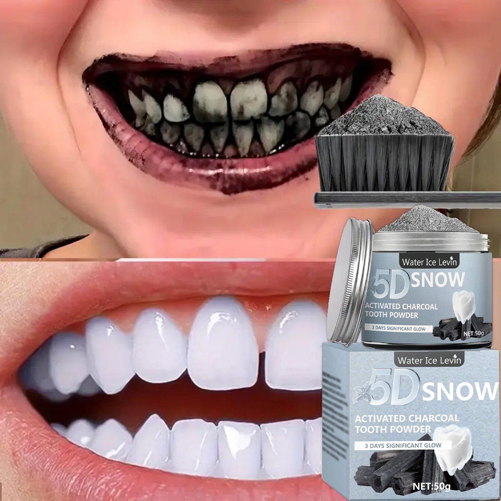 Bamboo Charcoal Teeth Whitenin - огляд і ціна Teeth Whitening Filter