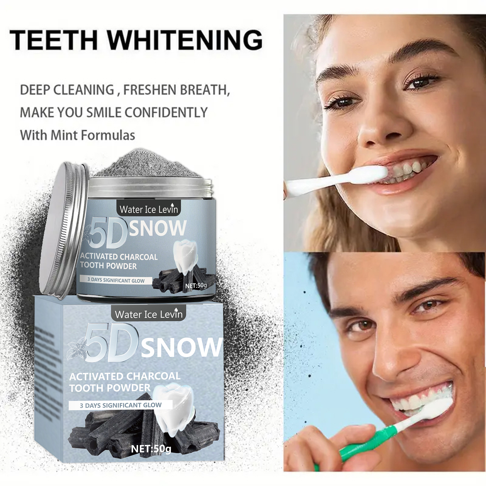 Bamboo Charcoal Teeth Whitenin - огляд і ціна Teeth Whitening Filter
