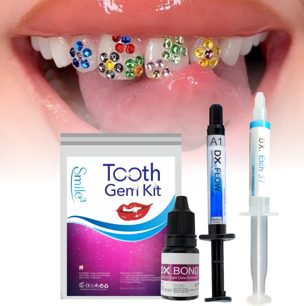 HOT Tooth Gem Kit Teeth Decora - огляд і ціна Teeth Whitening App