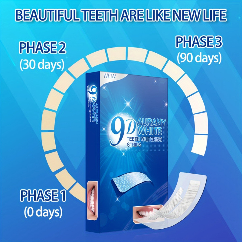 21 Pairs of 9D Aurany White Te - огляд і ціна Teeth Whitening App