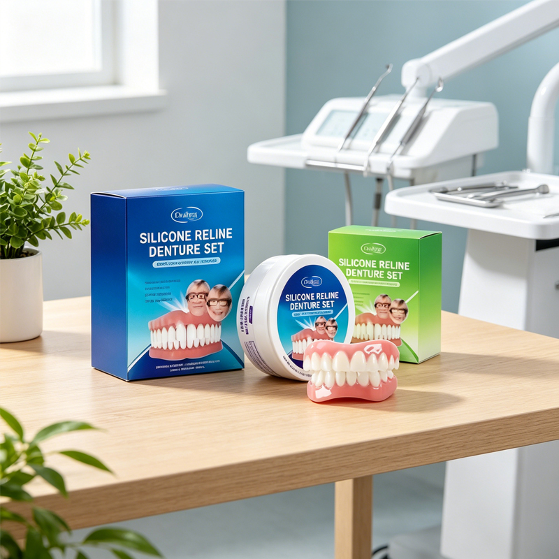 Temporary Denture Silicone Rel - огляд і ціна Teeth Whitening Uv Kit