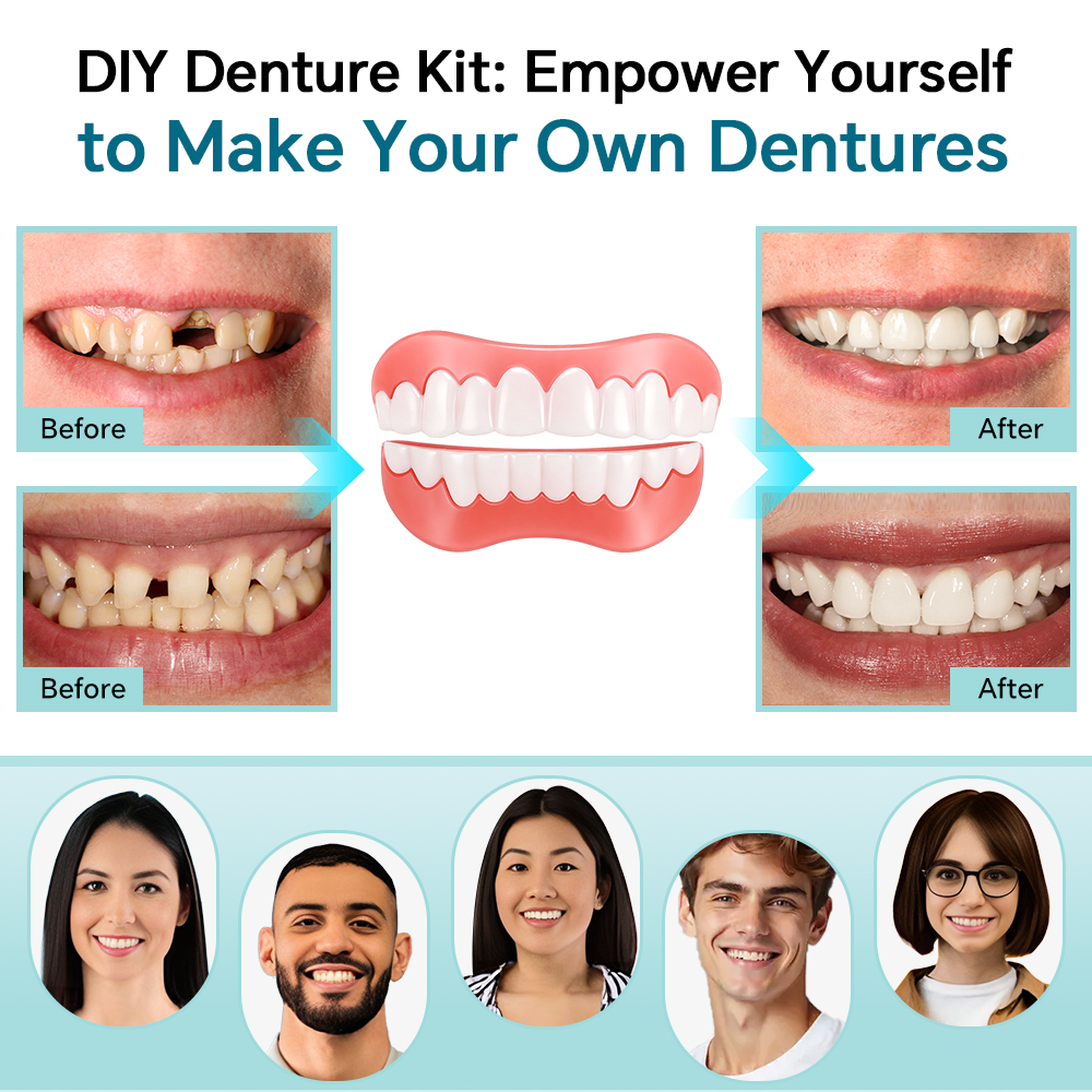 Temporary Denture Silicone Rel - огляд і ціна Teeth Whitening Uv Kit