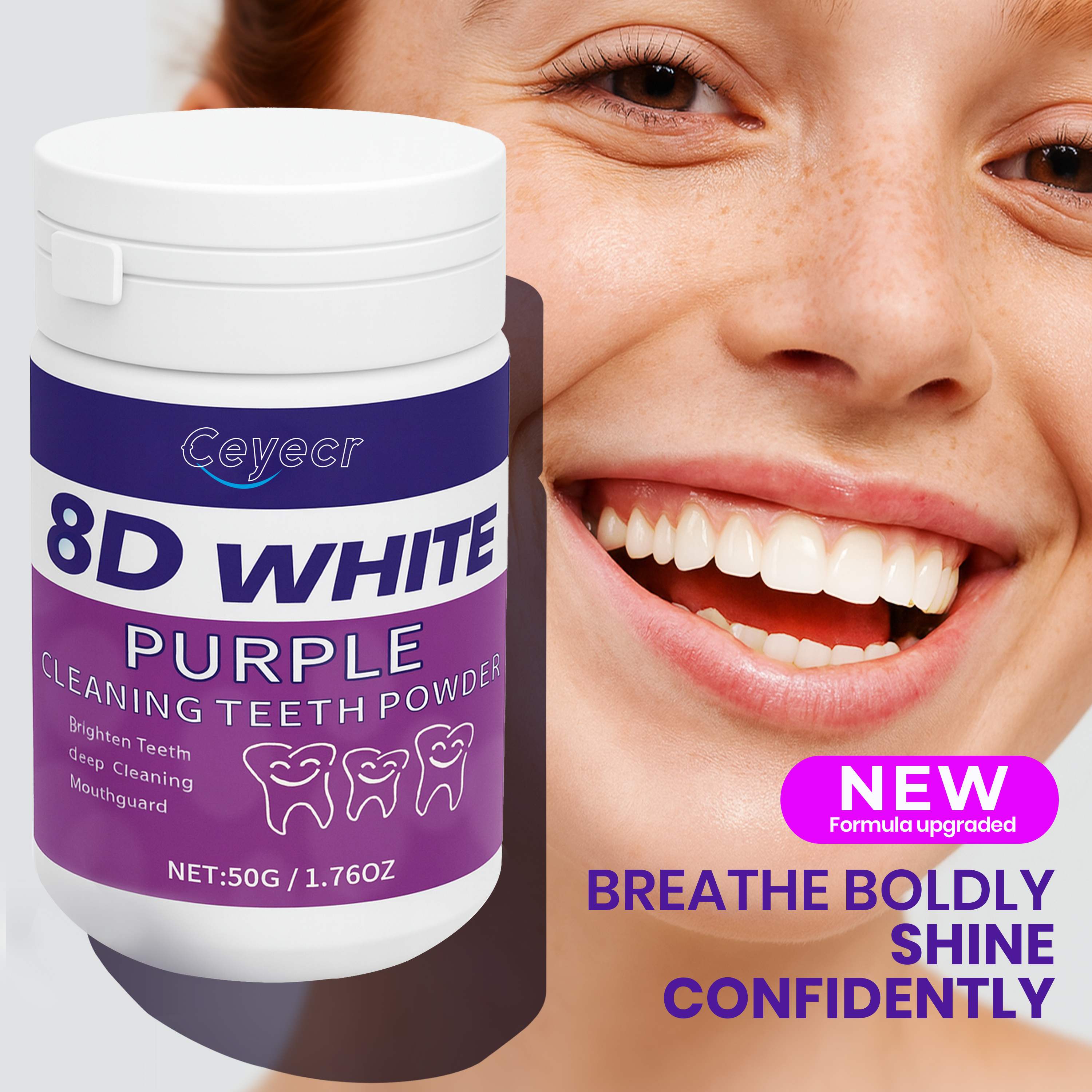 8D white Teeth Whitening Powde - огляд і ціна Teeth Whitening App