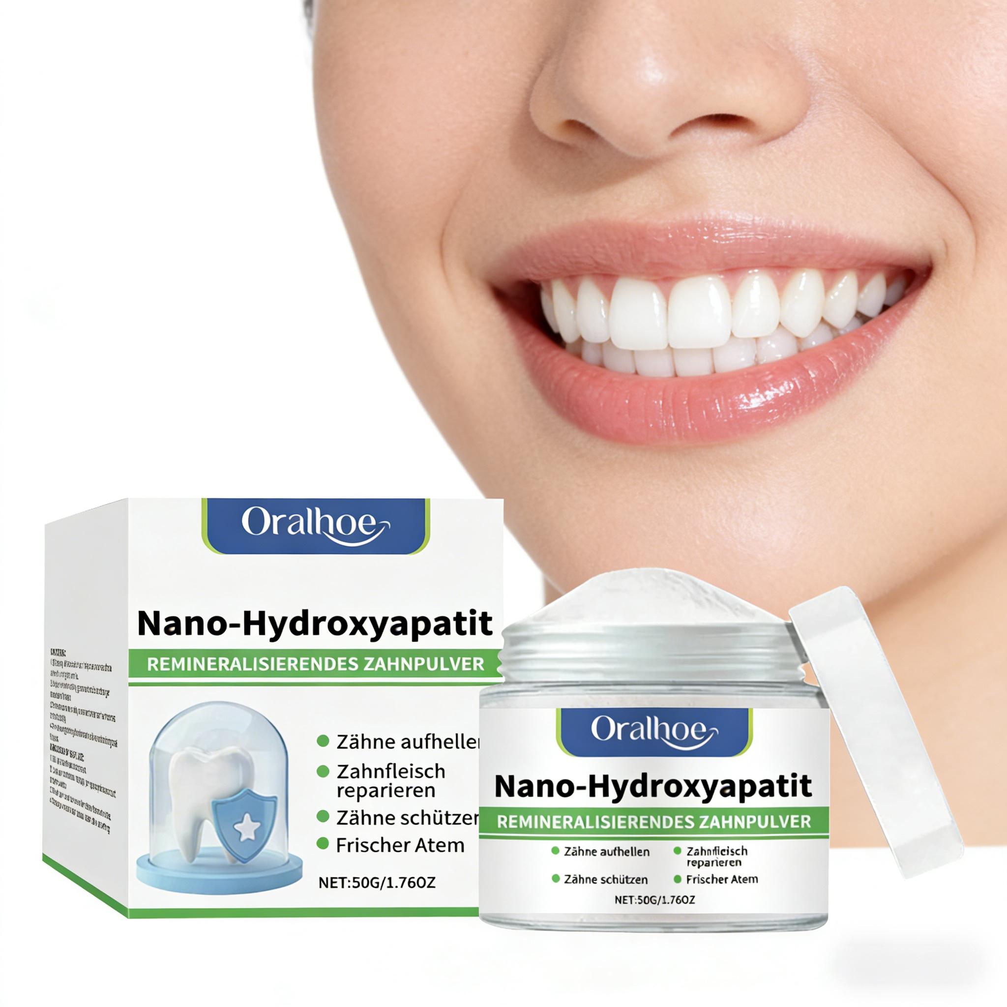 Oralhoe Whitening Tooth Powder - огляд і ціна Teeth Whitening App