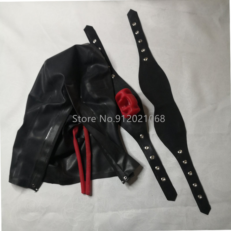 Latex Rubber Hood with Long No - огляд і ціна Teeth Whitening Mask