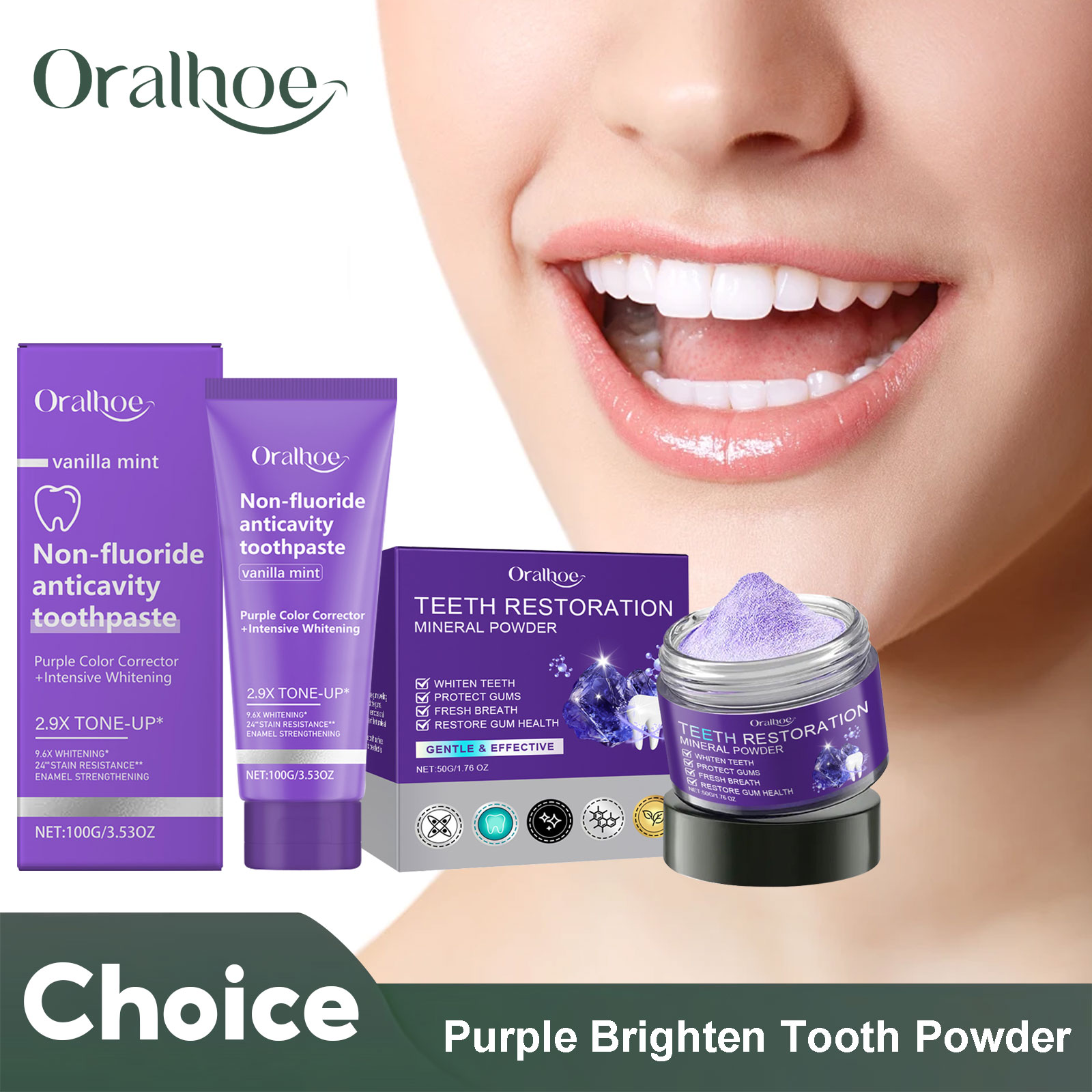 Teeth Restoration Mineral Powd - огляд і ціна Teeth Whitening App