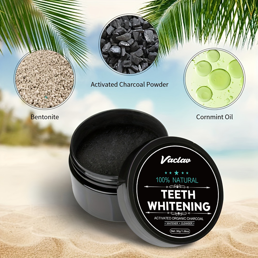 Vaclav activated charcoal teet - огляд і ціна Teeth Whitening Filter