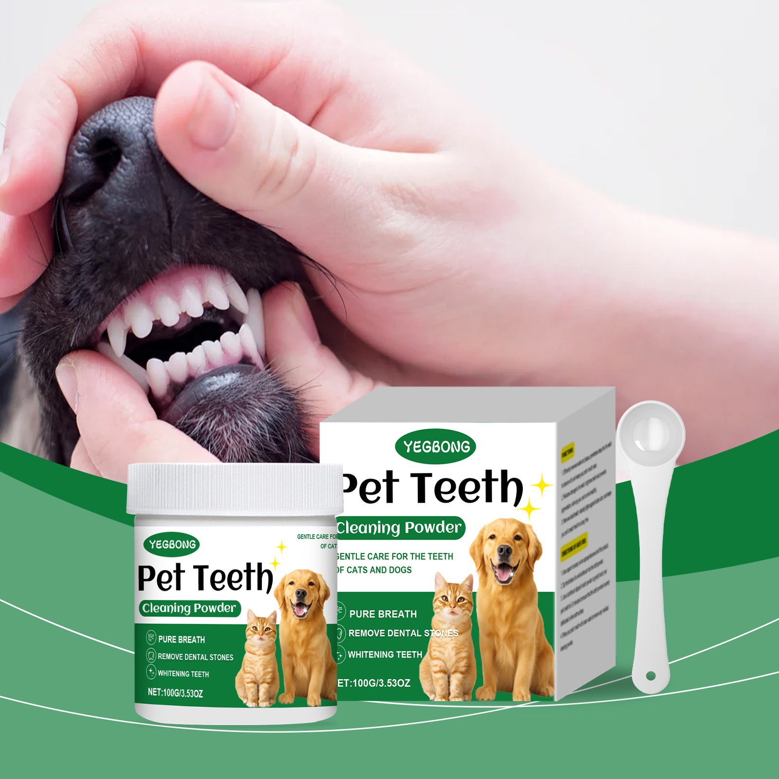 Pet Teeth Cleaning Powder Redu - огляд і ціна Teeth Whitening App