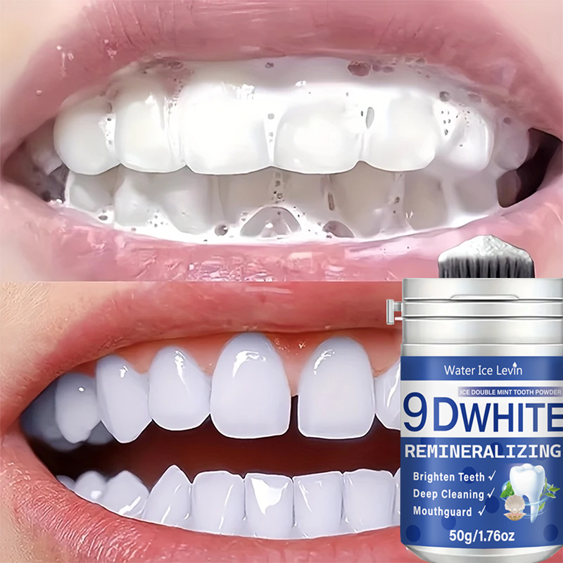 9D White Remineralizing Tooth  - огляд і ціна Teeth Whitening Baking Soda