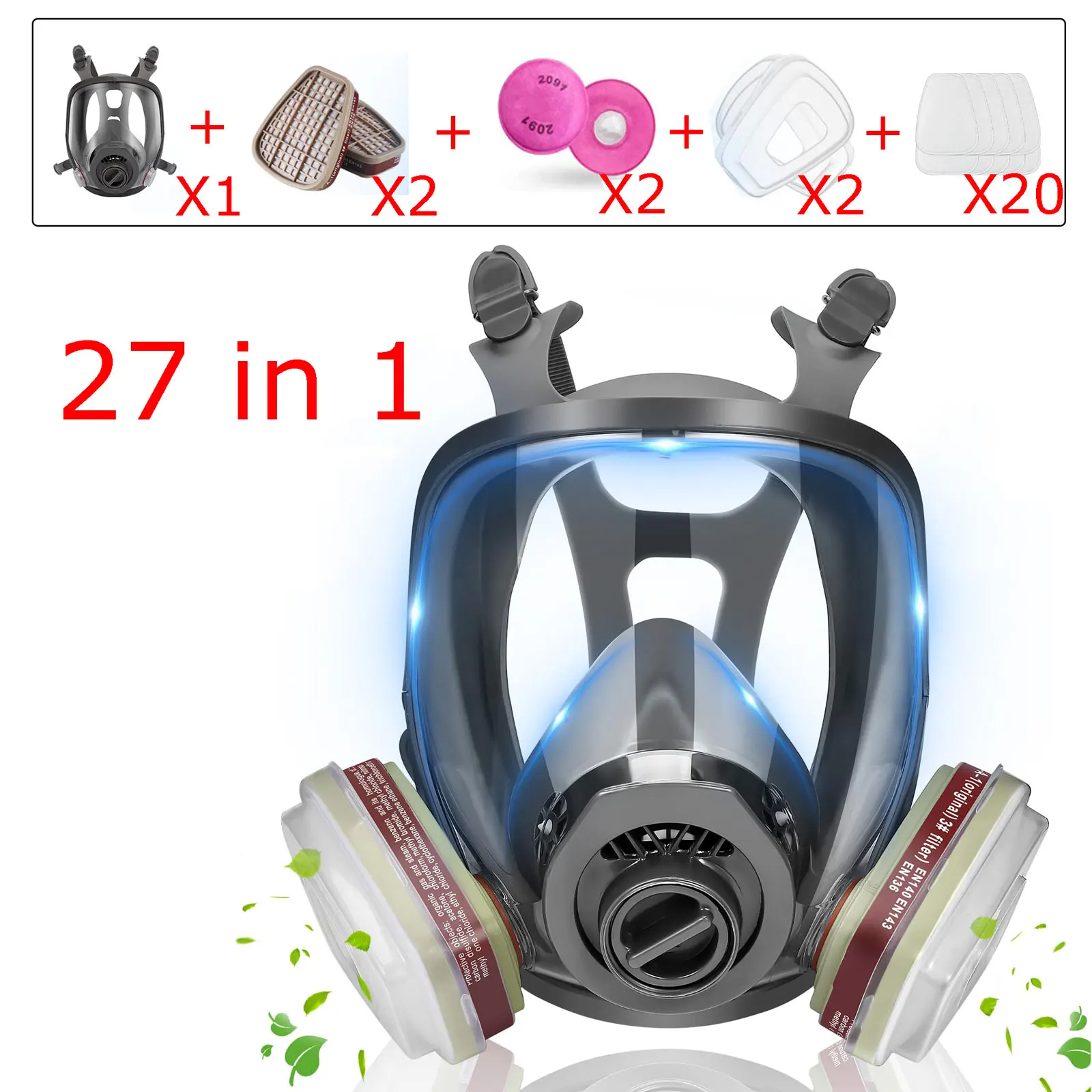 Full Face Gas Masks Survival C - огляд і ціна Teeth Whitening Mask