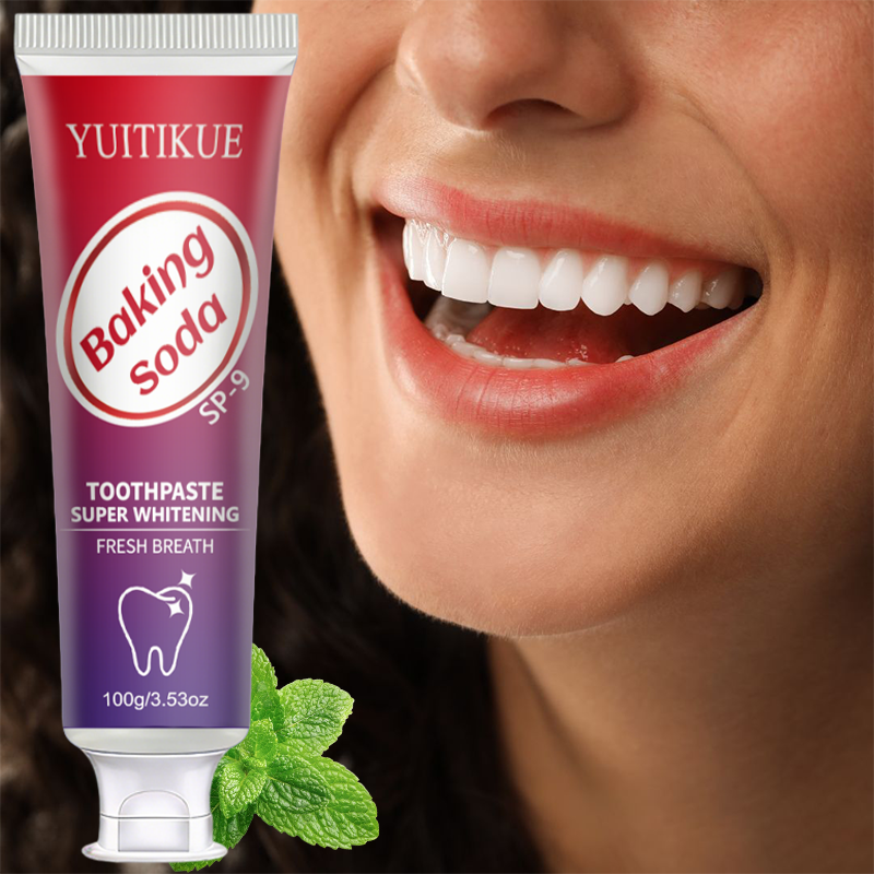 YUITIKUE Baking Soda Toothpast - огляд і ціна Teeth Whitening Baking Soda