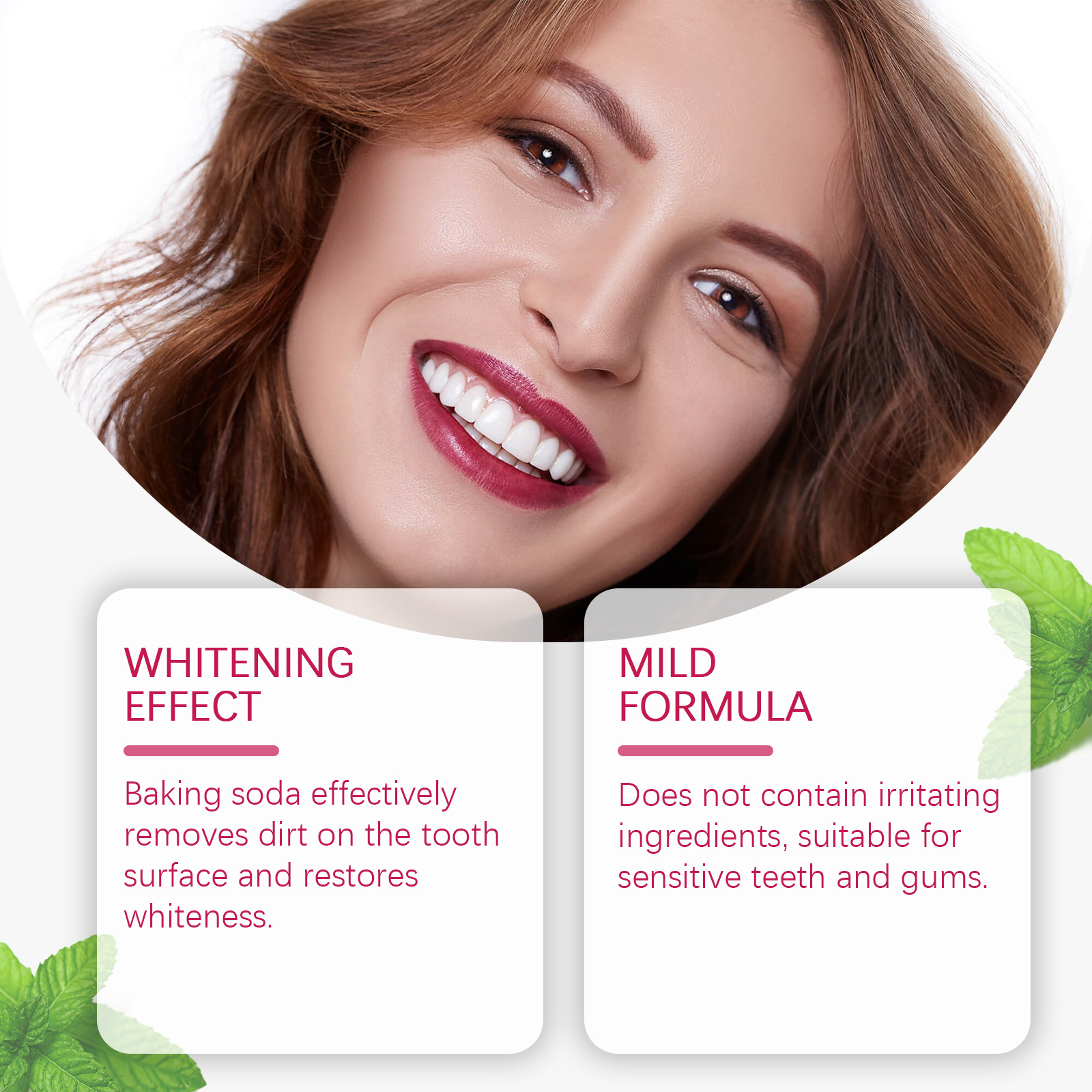 Oralhoe Baking Soda Toothpaste - огляд і ціна Teeth Whitening Baking Soda