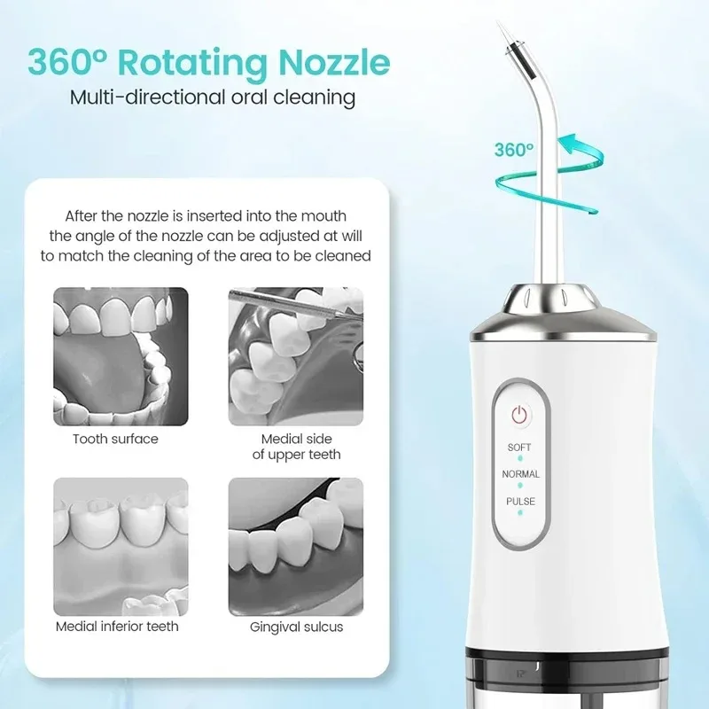 Portable Dental Water Irrigato - огляд і ціна Teeth Whitening With Laser