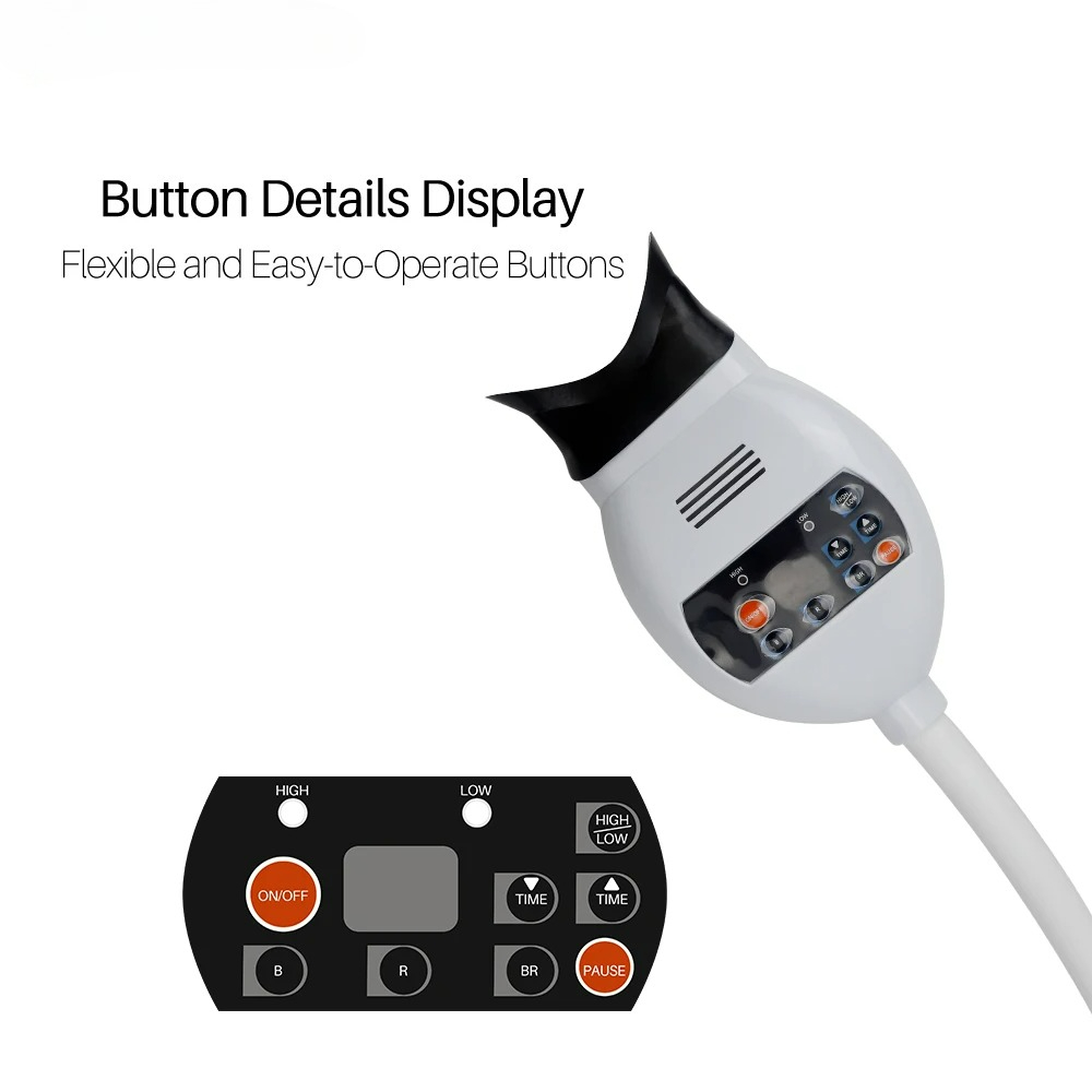 Adjustable 3 Colors LED Teeth  - огляд і ціна Teeth Whitening With Light