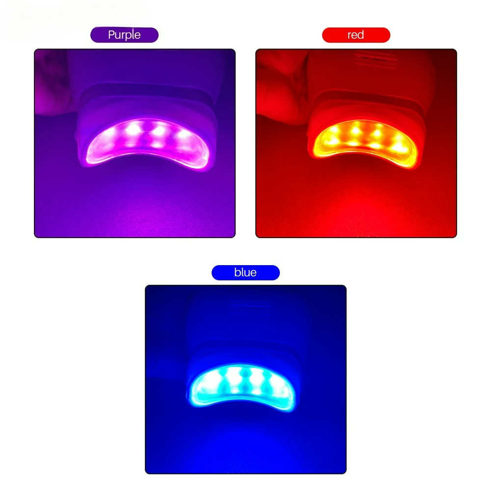 Adjustable 3 Colors LED Teeth  - огляд і ціна Teeth Whitening With Light