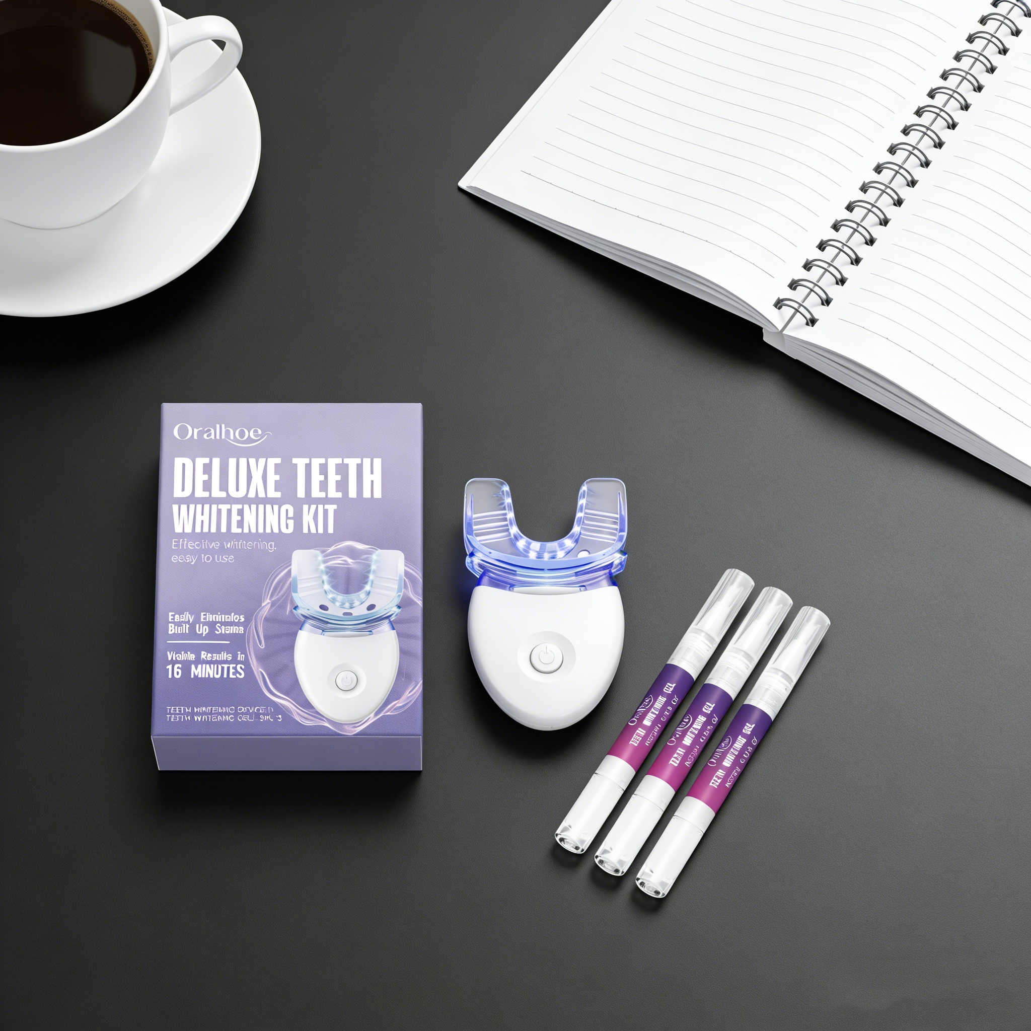 Oralhoe Teeth Care Set Oral Hy - огляд і ціна Teeth Whitening Uv Kit