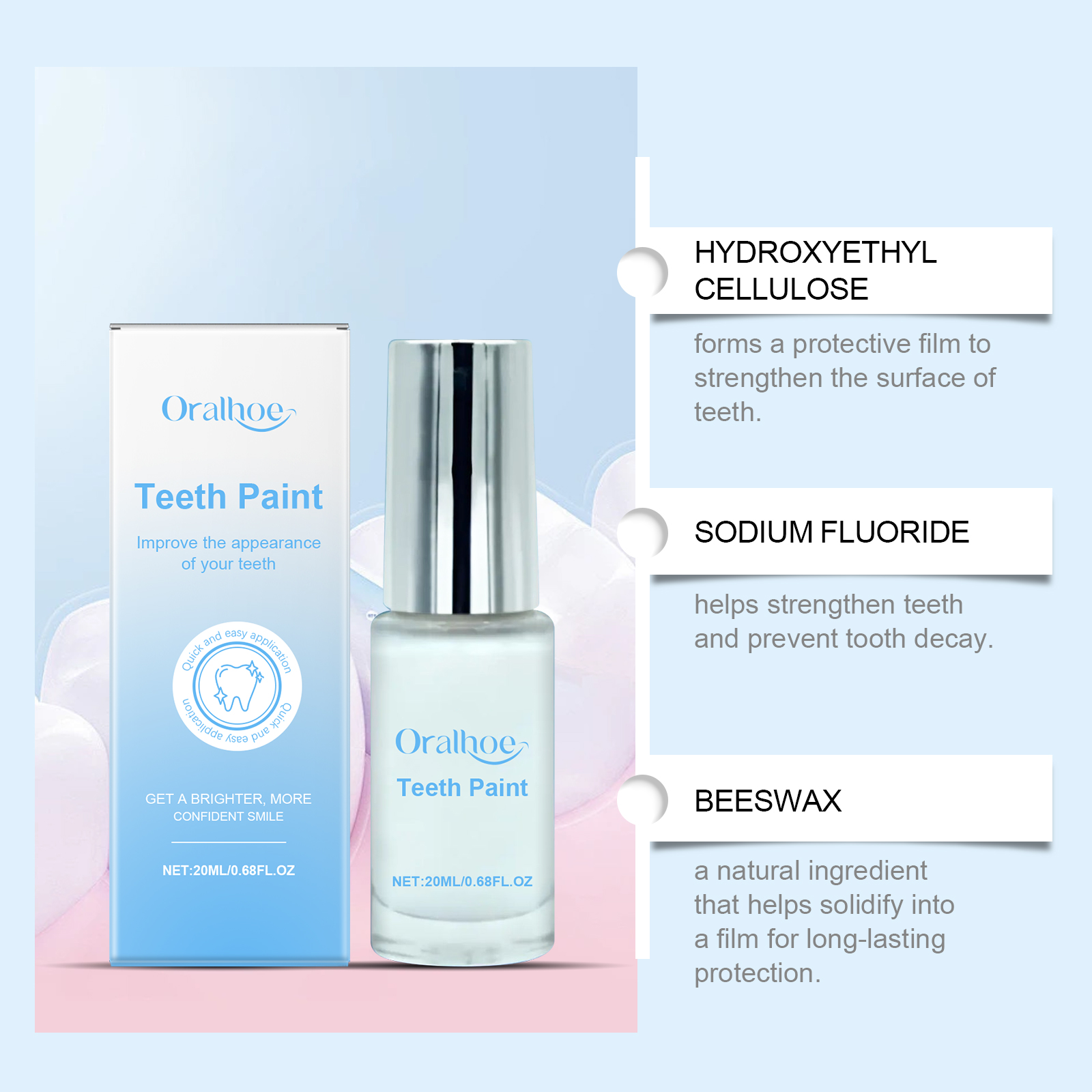 20ml Teeth Whitening Paint - I - огляд і ціна Teeth Whitening Gel Pen