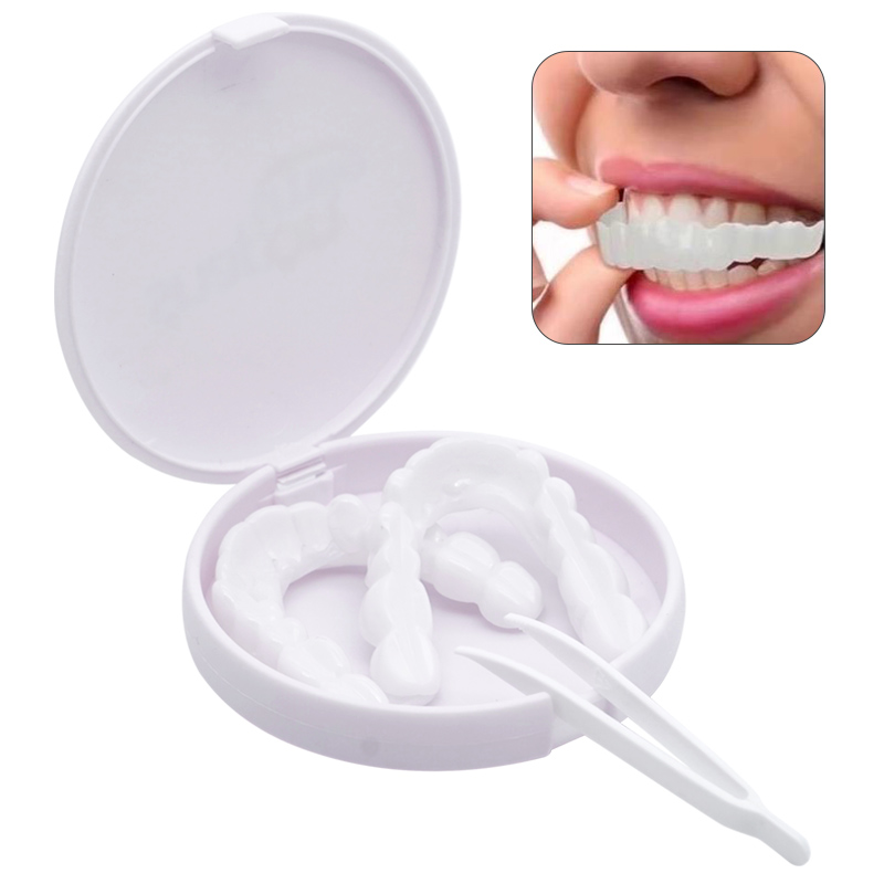Denture Fake Teeth Kit Whiteni - огляд і ціна Teeth Whitening With Braces