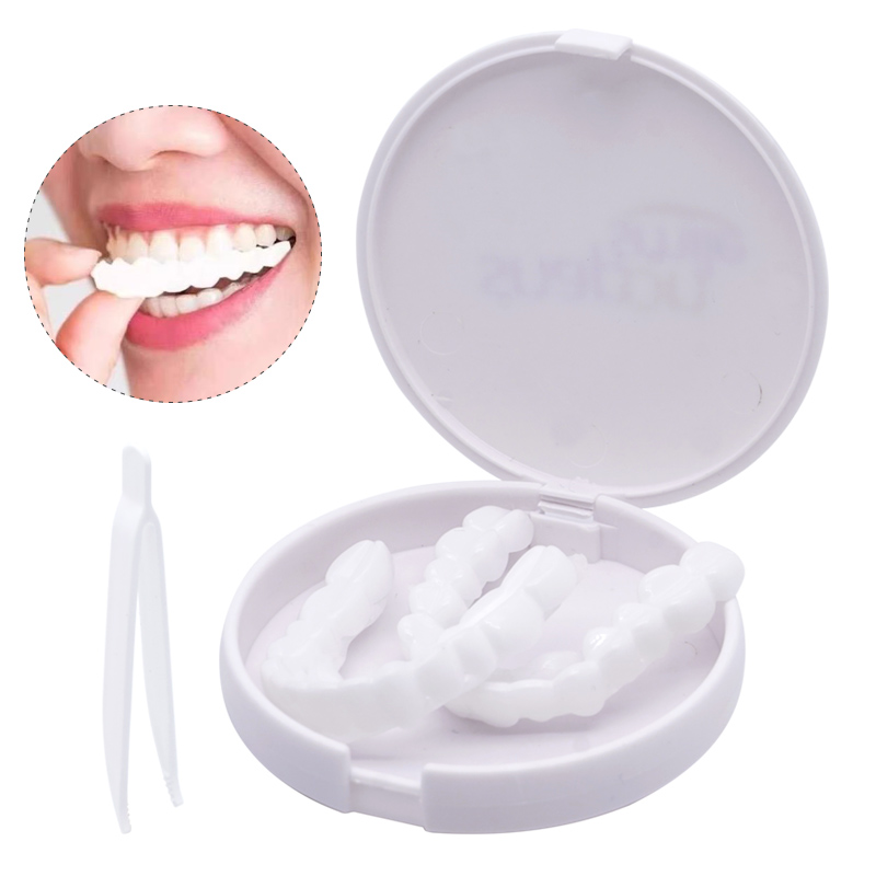 Denture Fake Teeth Kit Whiteni - огляд і ціна Teeth Whitening With Braces