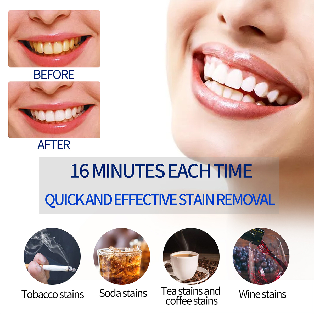 Portable Teeth Whitening Lamp  - огляд і ціна Teeth Whitening App