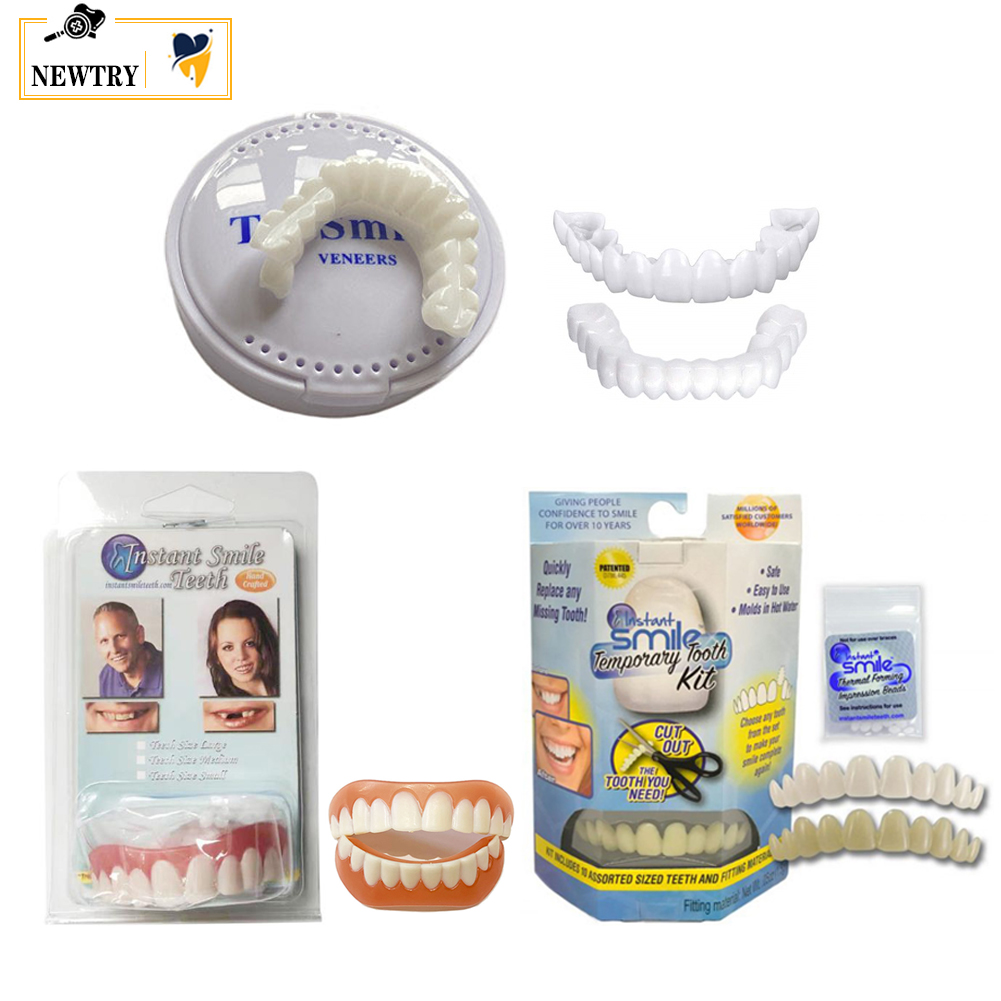 5Pcs Upper Lower Fake Tooth Ve - огляд і ціна Teeth Whitening With Braces
