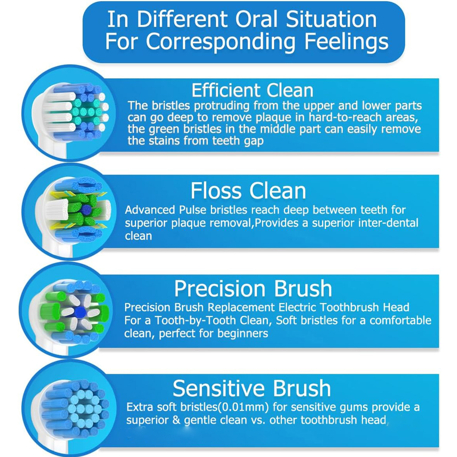 16Pack toothbrush Head Compati - огляд і ціна Teeth Whitening Machine Professional