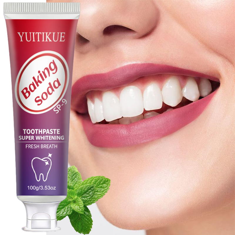 YUITIKUE Baking Soda Toothpast - огляд і ціна Teeth Whitening Baking Soda