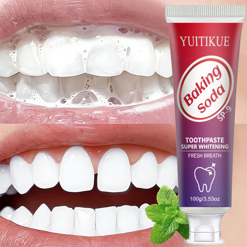 YUITIKUE Baking Soda Toothpast - огляд і ціна Teeth Whitening Baking Soda