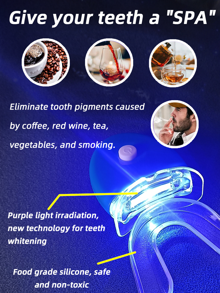 Glorysmile Teeth Kit - LED Lig - огляд і ціна Teeth Whitening Gel Syringes