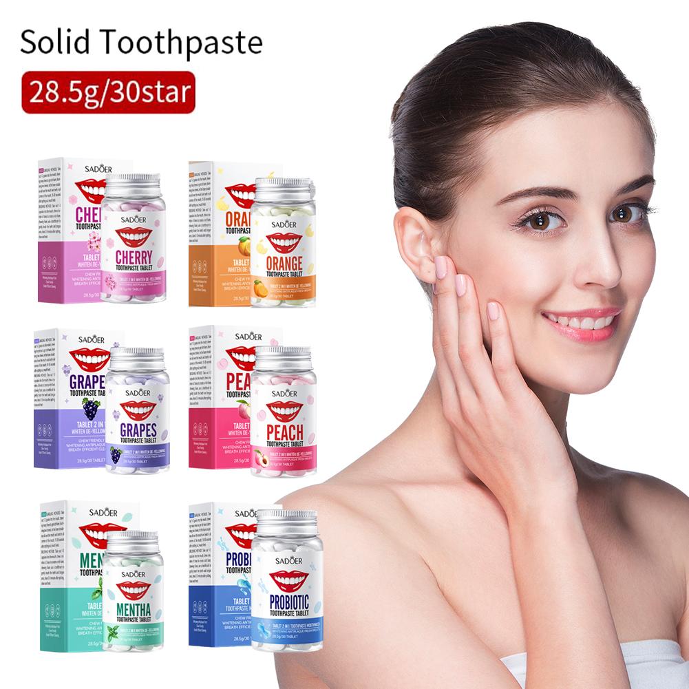 Mint Solid Toothpaste Tablets  - огляд і ціна Teeth Whitening Filter